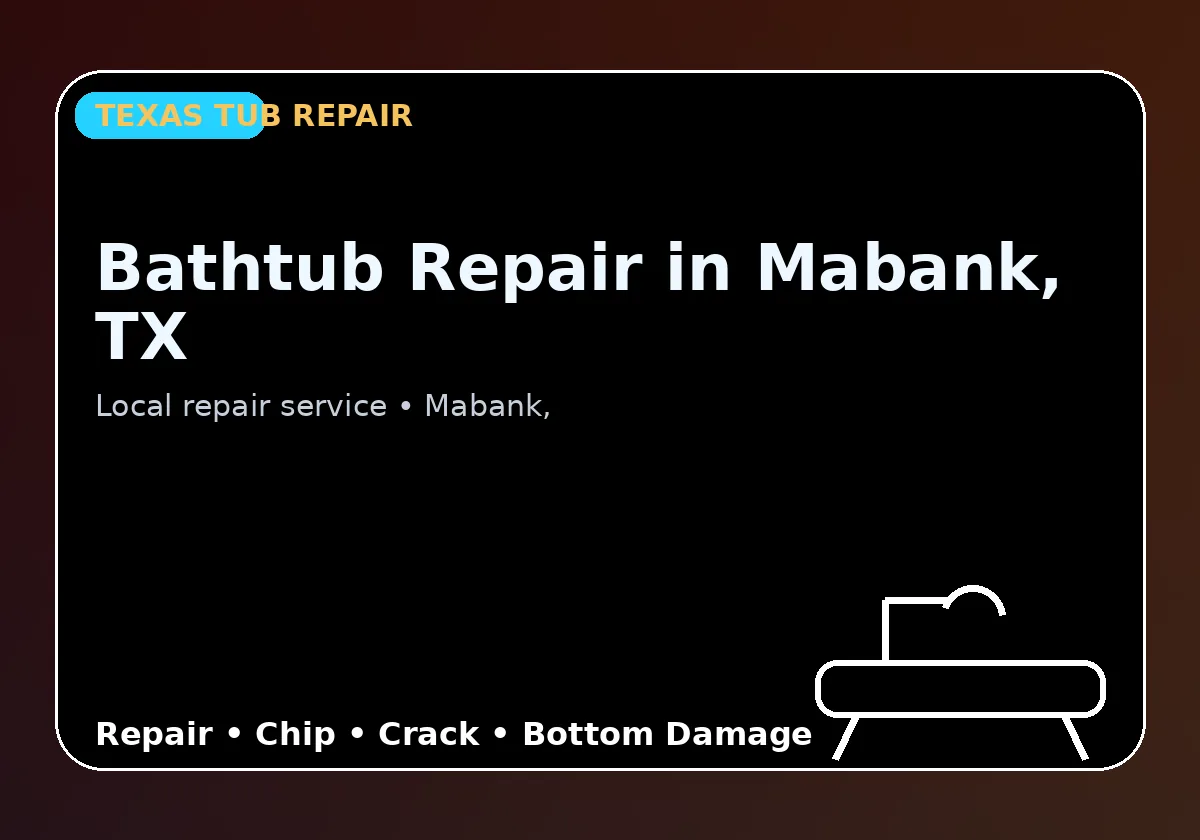 Bathtub Repair in Mabank, TX
